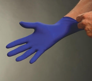 High Five Performance SAFETY SERIES Nitrile Exam Gloves - Powder-Free Nitrile Exam Gloves, Cobalt Blue, Size XL - N274