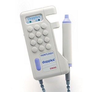 Huntleigh Dopplex D900 Nondirectional Doppler - Doppler with 8 MHz Vascular Probe - EZ8