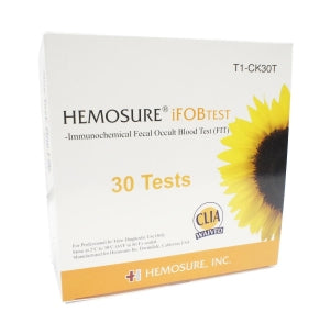 Hemosure Inc Hemosure iFOB Testing - Hemosure iFOB Test, Test and Tubes - T1-CK30T