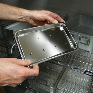 Healthmark Stainless Steel Mayo Trays - Stainless Steel Mayo Tray, 13.68" L x 9 81" W x 0.75" H - HCO-1309