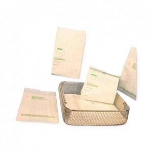 Healthmark Medical Grade Paper Bags - Autoclavable Paper Bag, 3.5" x 5.9" x 2" - PB1