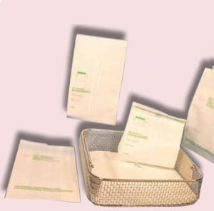 Healthmark Medical Grade Paper Bags - Paper Sterilization Bag, 4" x 7" x 1" - PB2