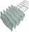 Healthmark Stainless Steel Peel Pack Racks - Pouch Sterilization Rack, Loop Style, 4 Slot, 20" x 6" x 5" - SR-005