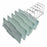 Healthmark Stainless Steel Peel Pack Racks - Pouch Sterilization Rack, Loop Style, 10 Slot, 21" x 8" x 1.5" - SR-008