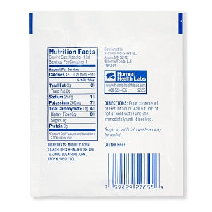 Hormel Health Labs Thick & Easy Instant Food Thickener - Thick and Easy Instant Food Thickener, Thickened Tea, Nectar, 12 gm - 22655