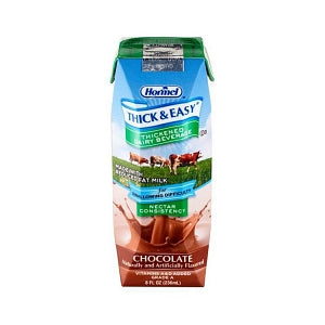 Hormel Health Labs Thick & Easy Dairy Beverage - Thick and Easy Thickened Dairy Beverage, Chocolate Flavor, Nectar Consistency, 8 oz. - 72447