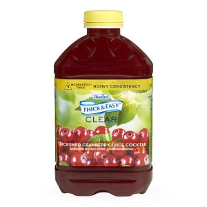 Hormel Health Labs Thick & Easy Thickened Juice - Thickened Cranberry Juice, Honey Consistency, 48 oz. - 48030