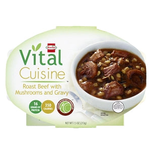 Hormel Health Labs Hormel Vital Cuisine Meals - Vital Cuisine Supplement Meal, Beef and Mushroom Stew, 7 oz. - 140850