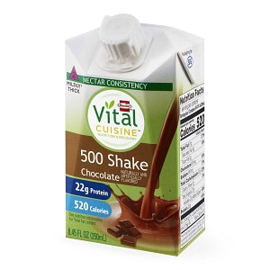 Hormel Health Labs Vital Cuisine 500 Nutritional Shake - Mighty Shakes II Nutritional Shake, Chocolate, 8.45 oz. - 72502