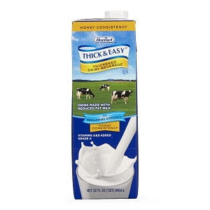 Hormel Health Labs Thick & Easy Dairy Beverage - Thick and Easy Thickened Dairy Beverage, Regular Flavor, Honey Consistency, 32 oz. - 73626