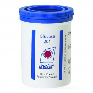 Hemocue Hemocue Glucose 201 Systems - HemoCue Glucose 201 Microcuvettes, 25/Vial - 110706