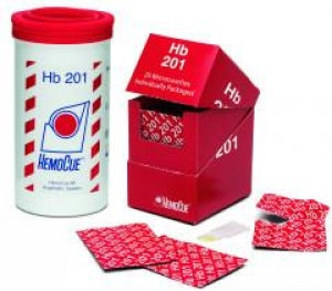 Hemocue HemoCue Hb Systems - HemoCue Hb 201 Hemoglobin Microcuvette, 50 Tests - 111716