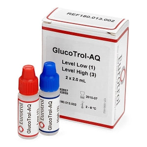 Hemocue Hemocue Glucose 201 Systems - Glucotrol Aqueous Control, High and Low Levels - 180.013.002