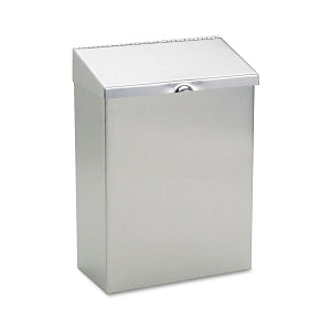 Hospeco Stainless Steel Waste Receptacles - Stainless Steel Sanitary Napkin Receptacle - ND-1E