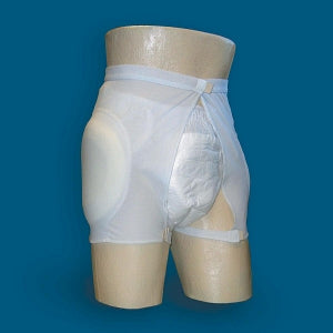 HipSaver Open Bottom 3 Snap - OPEN BOTTOM, W/HIP SAVER, 3 SNAP, L - OB3S-L