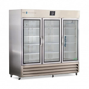 American Biotech Premier General-Purpose Stainless Steel Refrigerators - REFRIGERATOR, PHARM, SS, GLASS, 72CF, 115V - PH-ABT-HC-SSP-72G