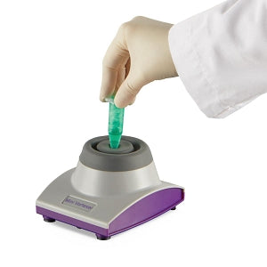 Heathrow Scientific Mini Vortexer - Mini Vortexer, 100-240 VAC, 50/60 Hz Universal, Gray / Purple - 120567