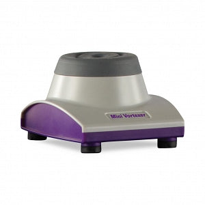 Heathrow Scientific Mini Vortexer - Mini Vortexer, 100-240 VAC, 50/60 Hz Universal, Gray / Purple - 120567