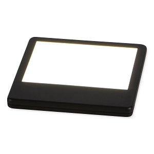 Heathrow Scientific Mini Light Box and Mini Magnifier - Mini LED Light Box, Battery-Operated, Black - 120661