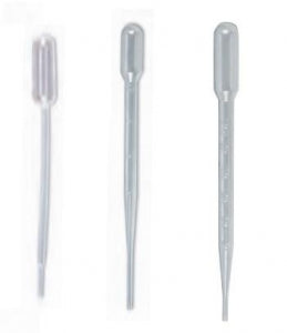 Heathrow Scientific Sterile and Nonsterile Transfer Pipettes - Polyethylene Transfer Pipettes, 3 mL, 155 mm L, Sterile 20/Pk - 206373BN