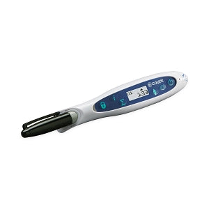 Heathrow Scientific eCount Handheld Colony Counter - ecount Colony Counter with Pen, White / Blue - HS120000