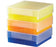 Heathrow Scientific 50-Well Microtube Storage Boxes - 50-Well Microtube Storage Box, Natural - HS120032