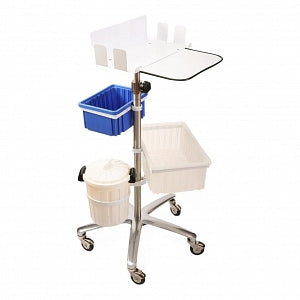 Heathrow Scientific Deluxe Sample Collection Cart - Deluxe Phlebotomy / Sample Collection Cart - HS120264