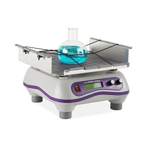 Heathrow Scientific Digital Orbital Shaker - Digital Orbital Shaker, 100-240VAC, 50/60Hz Universal Plug, Purple / Gray - HS120460