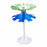 Heathrow Scientific Universal Pipette Stands - Universal Carousel Pipette Stand, Blue / Green - HS120480