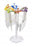 Heathrow Scientific Universal Pipette Stands - Universal Carousel Pipette Stand, Assorted Color - HS120499