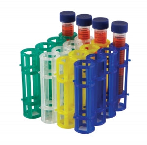 Heathrow Scientific Chain Tube Rack - Chain Tube Rack, 5 mL, 15 mL, and 17 mm, Assorted, 16/Pack - HS120505