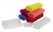 Heathrow Scientific Plastic 5-Place Slide Mailers - 5-Place Plastic Slide Mailer, End Opening, Assorted Colors - HS15983G