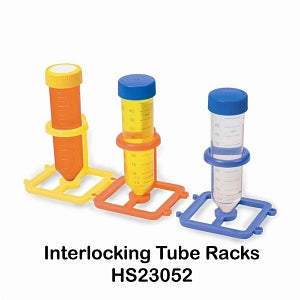 Heathrow Scientific One-Well Connecting Tube Racks - 1-Well Connecting Tube Rack for 50 mL Tubes, Assorted - HS23052