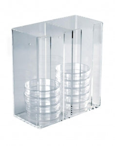 Heathrow Scientific Petri Dish Dispenser - Petri Dish Dispenser Acrylic, Clear - HS23452