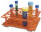 Heathrow Scientific Snap-Together Conical Tube Rack - Snap-Together Conical Tube Rack, Orange - HS24306