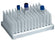 Heathrow Scientific Fiberglass Reinforced Peg Racks - Peg Tube Rack, 50-Place, 14-17 mm, White - HS24311A