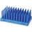 Heathrow Scientific Fiberglass Reinforced Peg Racks - Peg Tube Rack, 50-Place, 14-17 mm, Blue - HS24311B