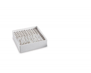 Heathrow Cardboard Cryogenic Vial Boxes and Partitions - 1.5 mL and 2 mL Partition Divider, 10" x 10" - HS2860E