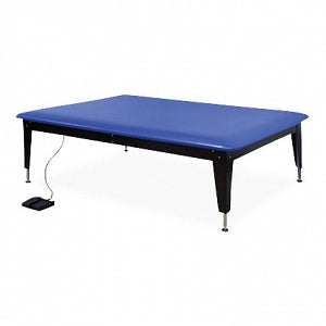 Hausmann Bariatric Electric Mat Platforms - Bariatric Electric Mat Platform, 5' x 7', Black - 1429-57-122