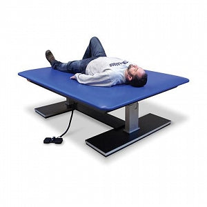 Hausmann Electric Hi-Lo Mat - Electric Hi-Lo Mat Platform, 4' x 7', Blue - 1441-47-113