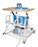 Hausmann Bariatric Electric Stand-In Table - Stand-In Table, Bariatric, Motorized Top, Adjustable 42.5" to 52.5", 500 lb. Capacity - 6185