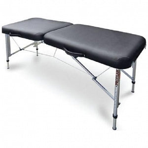 Hausmann Industries Portable Treatment / Massage Tables - Model 7650 Portable Treatment / Massage Table, 73" x 28", Black - 7650-751