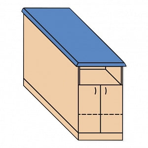 Hausmann Proteam Modular Taping Stations - Modular Taping Station with Front Storage, 24" x 42" x 42" - A9510