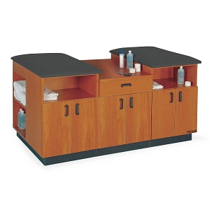 Hausmann Proteam Modular Taping Stations - Storage Module for Taping Station, 24" x 42" x 32" - A9513