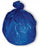 Heritage Bag Printed Soiled Blue Healthcare Rolled Liners - Printed Soiled Healthcare Bag, Blue, 20-30 gal., 1 mL - A6043TXR