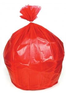 Heritage Bag Non-Printed Biohazard Red Healthcare Liners - Nonprinted Biohazard Bag, Red, 8-10 gal., 0.60 Mil - B4823HR