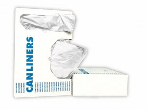 Heritage Bag Clear Trash Can Liners - Linear Low-Density Can Liner, Clear, 0.90 mil, 33 gal., 33" x 39" - H6639TC