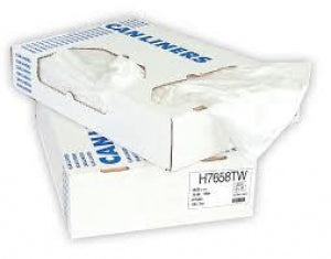 Heritage Bag LLDPE Can Liners - LLDPE Can Liner, 36" x 58", Clear, 1.0 Mil., 55 gal. - W7258HC