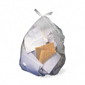 Heritage Bag High Density Flat Natural Can Liners - Can Liner, High-Density, Natural, 17 μm, 33 gal., 33" x 40" - Z6640XN