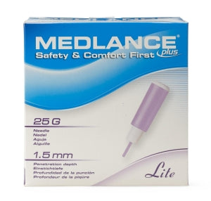 HTL Strefa Medlance Plus Lancets - Medlance Safety Lancet, 25G, 1.5 mm - 7243